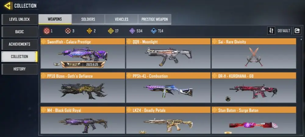 3 MYTHICS w 1 MAXED | 17 LEGENDARIES | 1 MYTHIC CHARACTER 0 MAXED | including 1 Legendary character and 1 LEGENDARY VEHICLES - Image 3