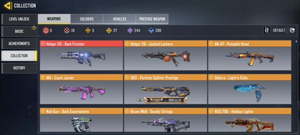19 MYTHICS w 6 MAXED | 27 LEGENDARIES | 3 MYTHIC CHARACTER 2 MAXED | including 4 Legendary character and 1 LEGENDARY VEHICLES - Image 4