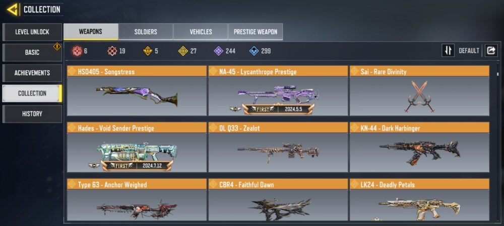19 MYTHICS w 6 MAXED | 27 LEGENDARIES | 3 MYTHIC CHARACTER 2 MAXED | including 4 Legendary character and 1 LEGENDARY VEHICLES - Image 6
