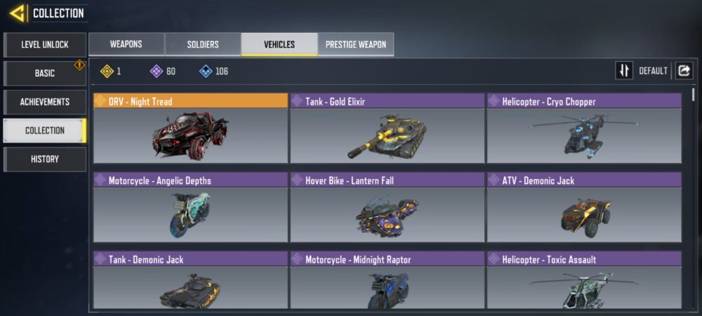 19 MYTHICS w 6 MAXED | 27 LEGENDARIES | 3 MYTHIC CHARACTER 2 MAXED | including 4 Legendary character and 1 LEGENDARY VEHICLES - Image 8