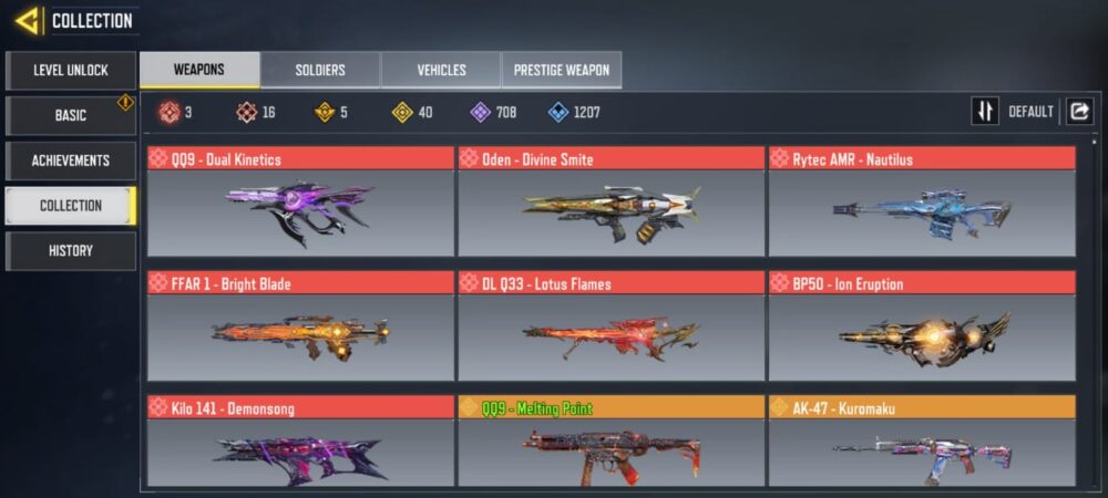 40 LEGENDARIES | 16 MYTHICS | 3 MAXED | 3 MYTHIC CHARACTER|2 MAX | including 5 Legendary character and 3 LEGENDARY VEHICLES - Image 9