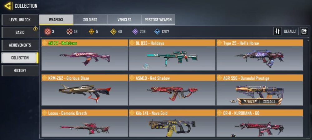 40 LEGENDARIES | 16 MYTHICS | 3 MAXED | 3 MYTHIC CHARACTER|2 MAX | including 5 Legendary character and 3 LEGENDARY VEHICLES - Image 7