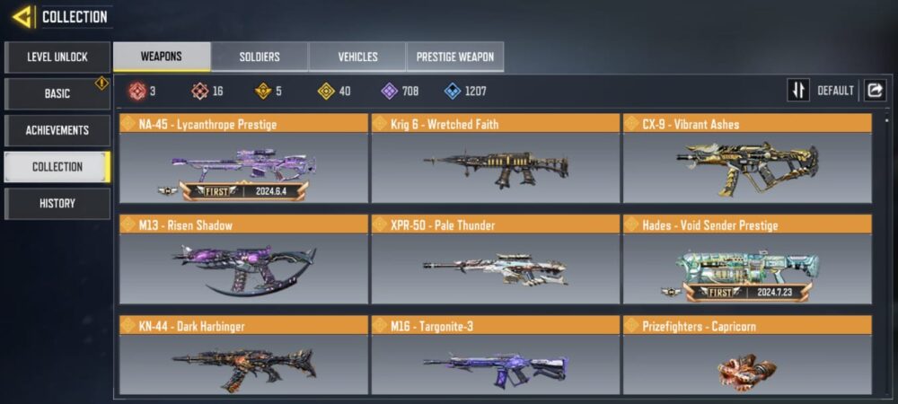 40 LEGENDARIES | 16 MYTHICS | 3 MAXED | 3 MYTHIC CHARACTER|2 MAX | including 5 Legendary character and 3 LEGENDARY VEHICLES - Image 5