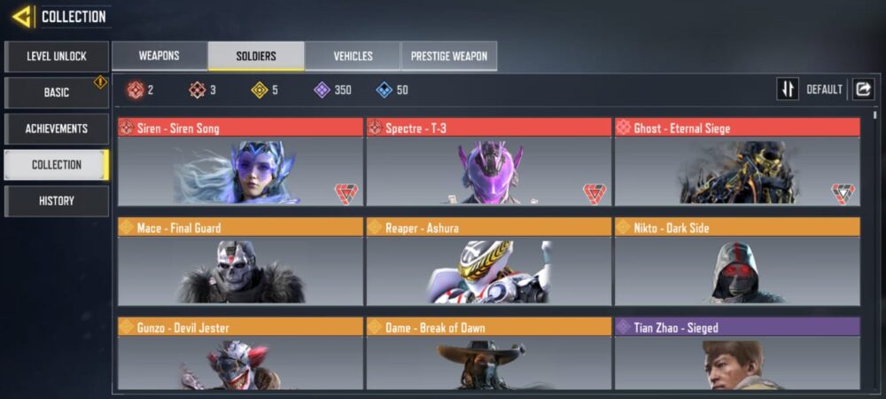 40 LEGENDARIES | 16 MYTHICS | 3 MAXED | 3 MYTHIC CHARACTER|2 MAX | including 5 Legendary character and 3 LEGENDARY VEHICLES - Image 3