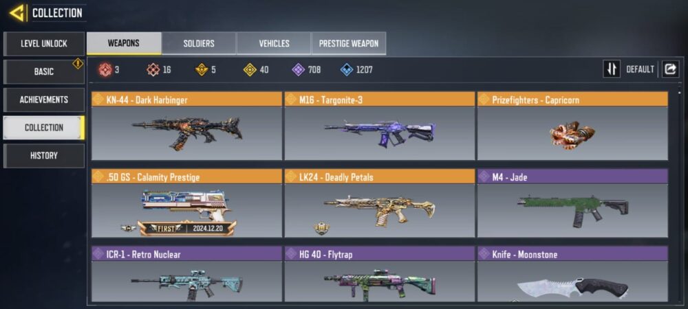 40 LEGENDARIES | 16 MYTHICS | 3 MAXED | 3 MYTHIC CHARACTER|2 MAX | including 5 Legendary character and 3 LEGENDARY VEHICLES - Image 4
