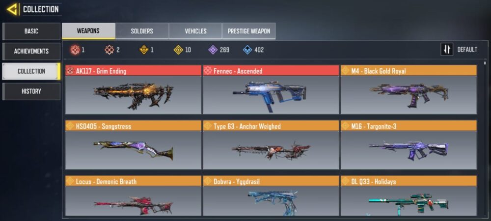 10 LEGENDARIES | 2 MYTHICS | 1 MAXED | 1 MYTHIC CHARACTER|2 MAX | including 1 Legendary character and 3 LEGENDARY VEHICLES - Image 5