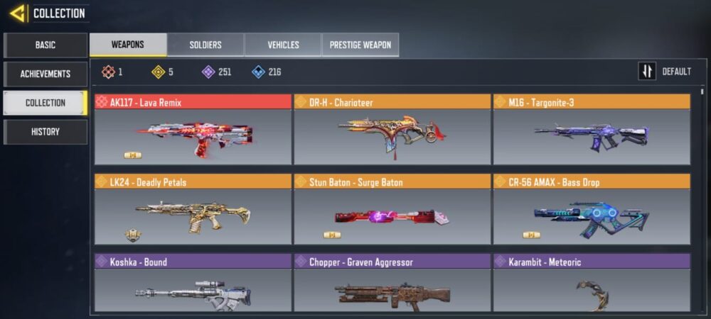 5 LEGENDARIES | 1 MYTHICS | 0 MAXED | 1 MYTHIC CHARACTER|0 MAX | including 5 Legendary character and 0 LEGENDARY VEHICLES - Image 3