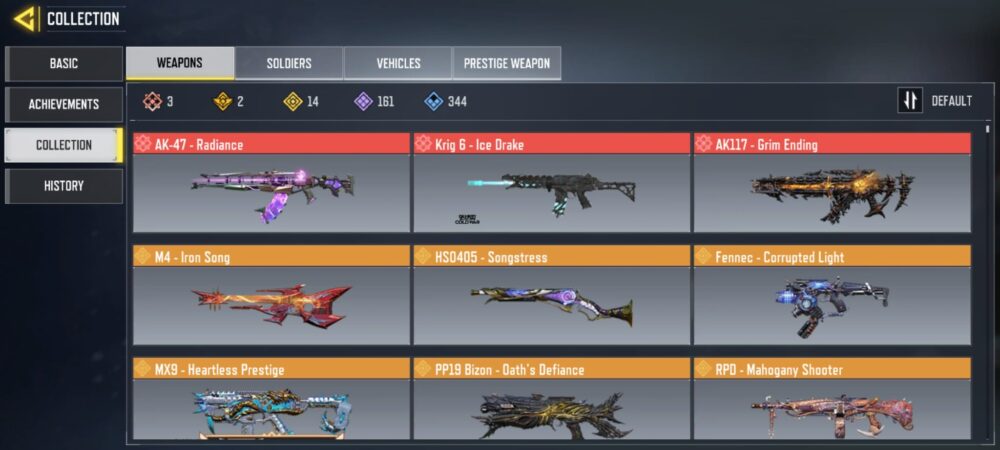 14 LEGENDARIES | 3 MYTHICS | 0 MAXED | 1 MYTHIC CHARACTER| 0 MAX | including 1 Legendary character and 0 LEGENDARY VEHICLES - Image 4