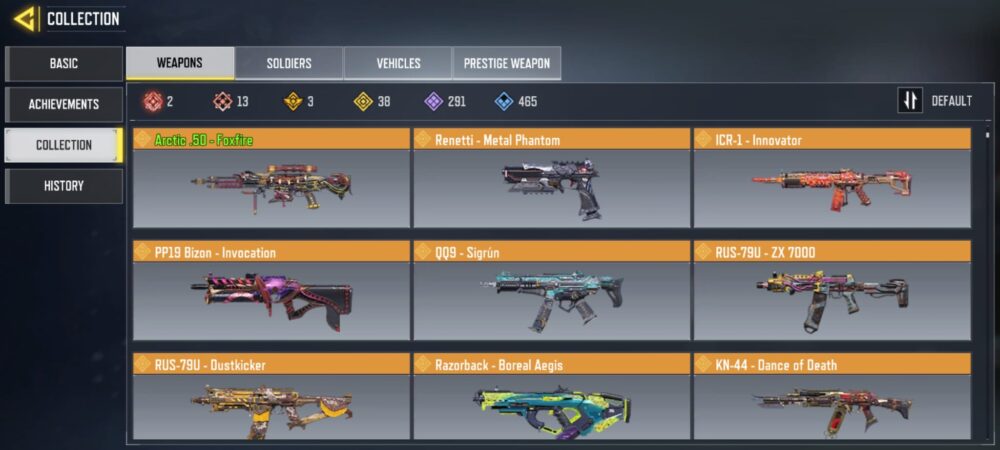 38 LEGENDARIES | 13 MYTHICS | 2 MAXED | 1 MYTHIC CHARACTER|0 MAX | including 2 Legendary character and 1 LEGENDARY VEHICLES - Image 7