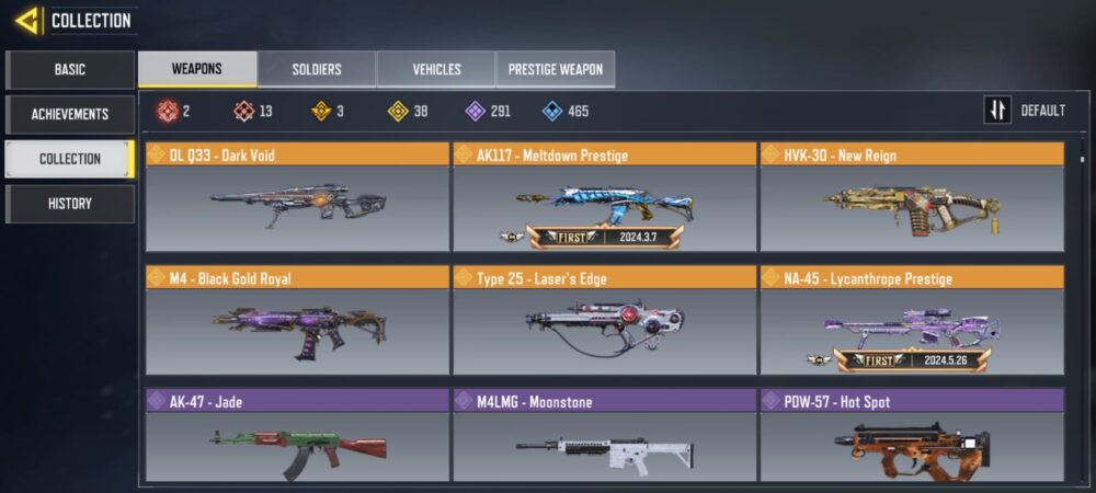 38 LEGENDARIES | 13 MYTHICS | 2 MAXED | 1 MYTHIC CHARACTER|0 MAX | including 2 Legendary character and 1 LEGENDARY VEHICLES - Image 4