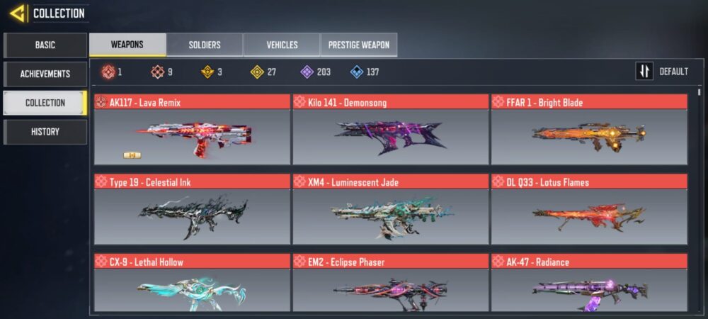 27 LEGENDARIES | 9 MYTHICS | 1 MAXED | 2 MYTHIC CHARACTER|2 MAX | including 2 Legendary character and 1 LEGENDARY VEHICLES - Image 7