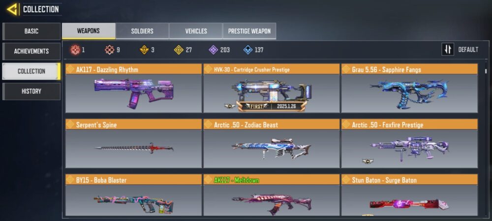 27 LEGENDARIES | 9 MYTHICS | 1 MAXED | 2 MYTHIC CHARACTER|2 MAX | including 2 Legendary character and 1 LEGENDARY VEHICLES - Image 5