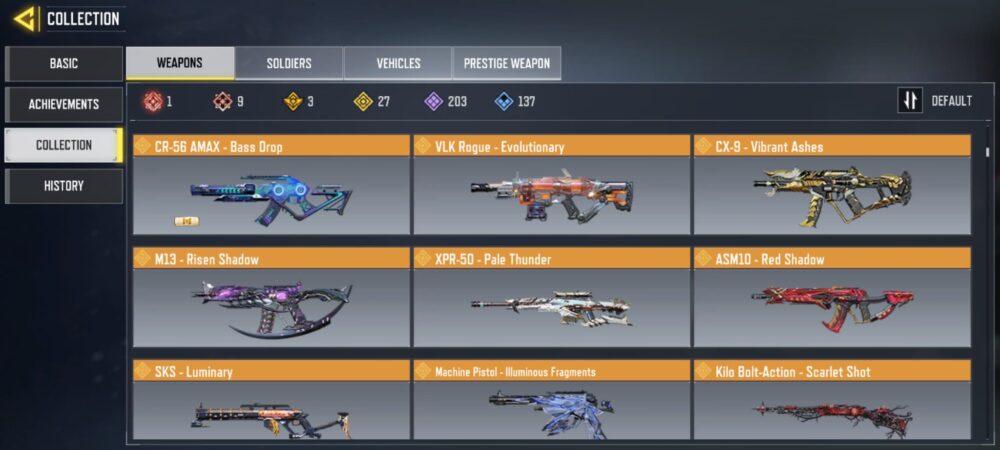 27 LEGENDARIES | 9 MYTHICS | 1 MAXED | 2 MYTHIC CHARACTER|2 MAX | including 2 Legendary character and 1 LEGENDARY VEHICLES - Image 4