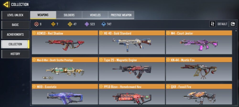 9 MYTHICS w 0 MAXED | 47 LEGENDARIES | 3 MYTHIC CHARACTER 1 MAXED | including 5 Legendary character and 1 LEGENDARY VEHICLES - Image 3