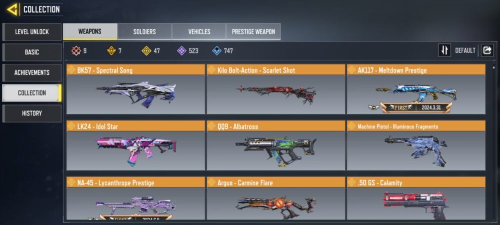 9 MYTHICS w 0 MAXED | 47 LEGENDARIES | 3 MYTHIC CHARACTER 1 MAXED | including 5 Legendary character and 1 LEGENDARY VEHICLES - Image 6