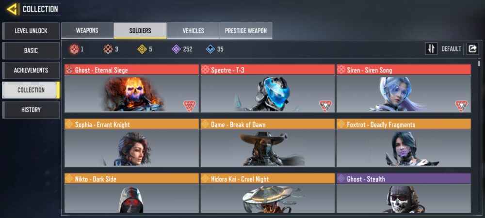 9 MYTHICS w 0 MAXED | 47 LEGENDARIES | 3 MYTHIC CHARACTER 1 MAXED | including 5 Legendary character and 1 LEGENDARY VEHICLES - Image 9