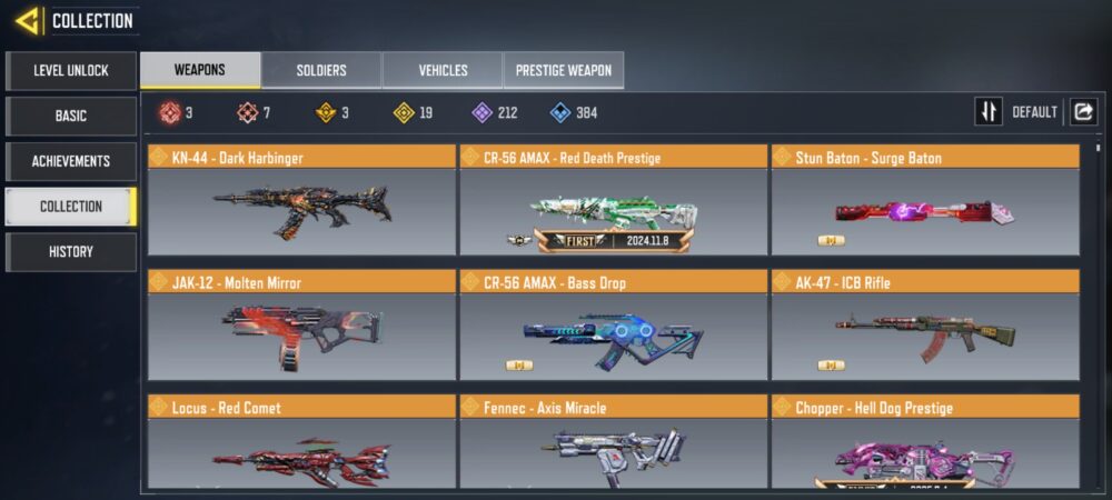 7 MYTHICS w 3 MAXED | 19 LEGENDARIES | 1 MYTHIC CHARACTER 1 MAXED | including 2 Legendary character and 1 LEGENDARY VEHICLES - Image 3