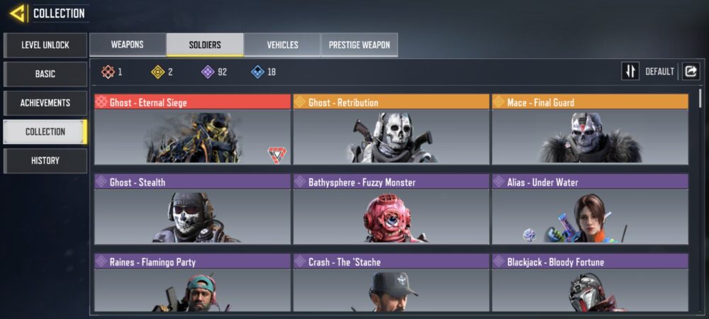 7 MYTHICS w 3 MAXED | 19 LEGENDARIES | 1 MYTHIC CHARACTER 1 MAXED | including 2 Legendary character and 1 LEGENDARY VEHICLES - Image 5