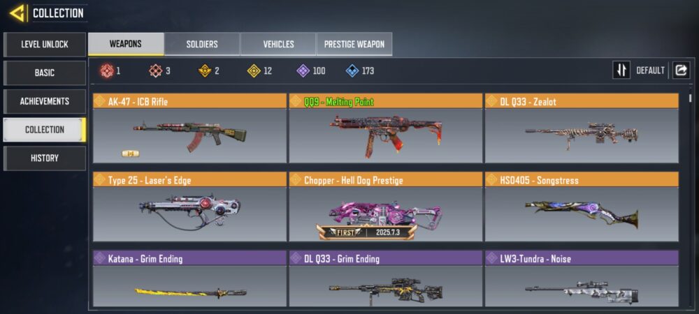 3 MYTHICS w 1 MAXED | 12 LEGENDARIES | 0 MYTHIC CHARACTER 0 MAXED | including 0 Legendary character and 0 LEGENDARY VEHICLES - Image 3