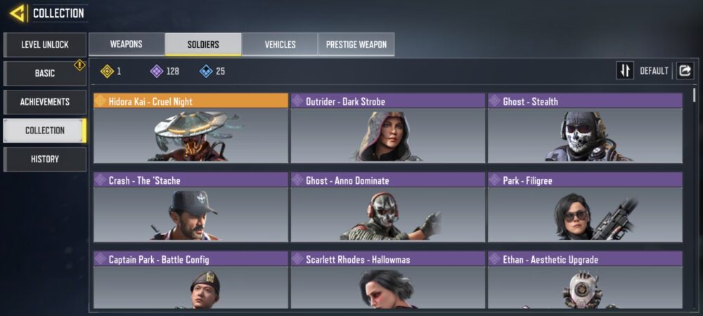 5 MYTHICS w 1 MAXED | 13 LEGENDARIES | 0 MYTHIC CHARACTER 0 MAXED | including 1 Legendary character and 1 LEGENDARY VEHICLES - Image 4