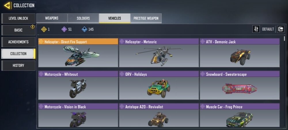 5 MYTHICS w 1 MAXED | 13 LEGENDARIES | 0 MYTHIC CHARACTER 0 MAXED | including 1 Legendary character and 1 LEGENDARY VEHICLES - Image 5