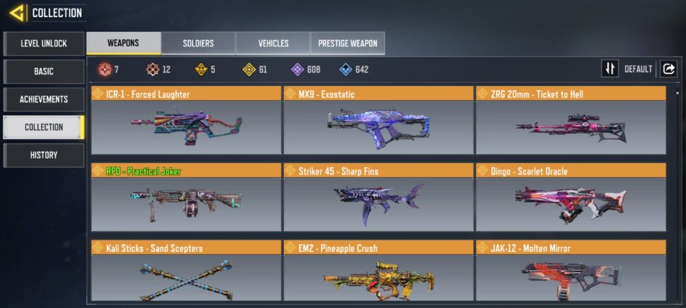 12 MYTHICS w 7 MAXED | 61 LEGENDARIES | 1 MYTHIC CHARACTER 1 MAXED | including 5 Legendary character and 1 LEGENDARY VEHICLES - Image 6