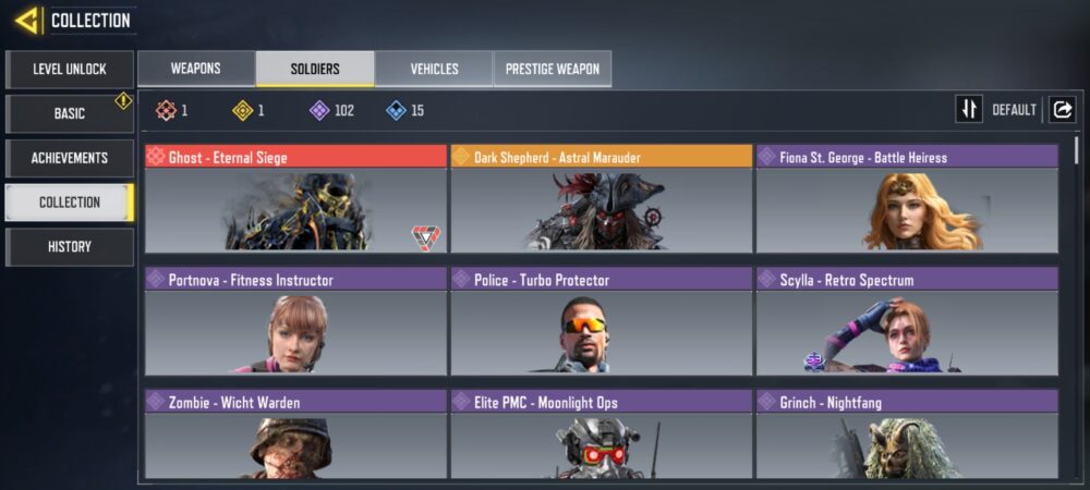 6 MYTHICS w 0 MAXED | 10 LEGENDARIES | 1 MYTHIC CHARACTER 0 MAXED | including 1 Legendary character and 1 LEGENDARY VEHICLES + 5.6k CP - Image 5