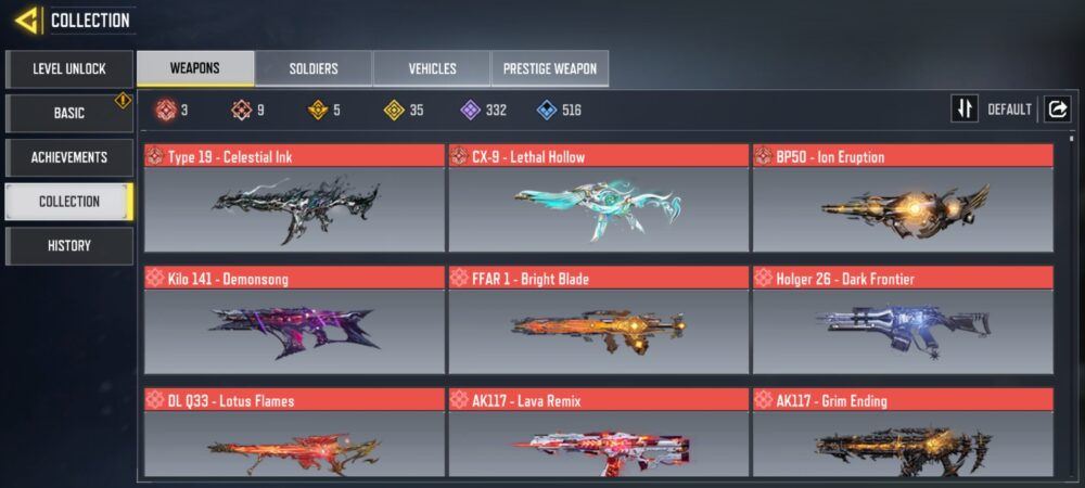 9 MYTHICS w 3 MAXED | 35 LEGENDARIES | 1 MYTHIC CHARACTER 1 MAXED | including 2 Legendary character and 4 LEGENDARY VEHICLES - Image 2