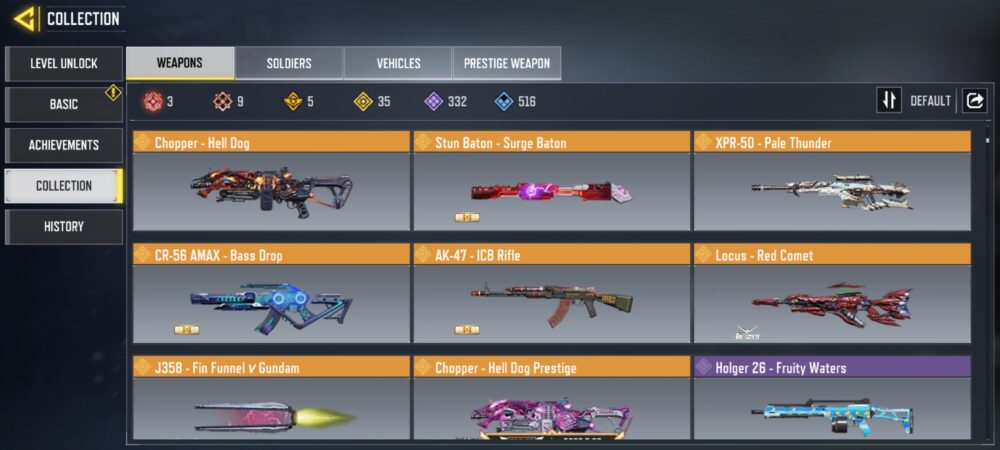 9 MYTHICS w 3 MAXED | 35 LEGENDARIES | 1 MYTHIC CHARACTER 1 MAXED | including 2 Legendary character and 4 LEGENDARY VEHICLES - Image 6