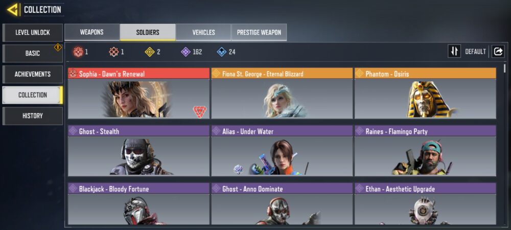 9 MYTHICS w 3 MAXED | 35 LEGENDARIES | 1 MYTHIC CHARACTER 1 MAXED | including 2 Legendary character and 4 LEGENDARY VEHICLES - Image 7