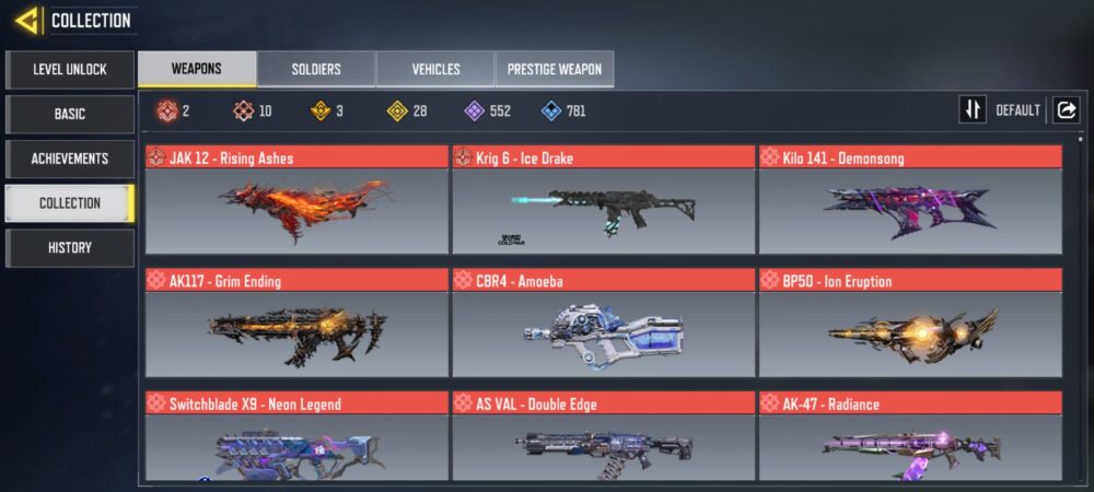 10 MYTHICS w 2 MAXED | 28 LEGENDARIES | 0 MYTHIC CHARACTER 0 MAXED | including 2 Legendary character and 2 LEGENDARY VEHICLES - Image 2