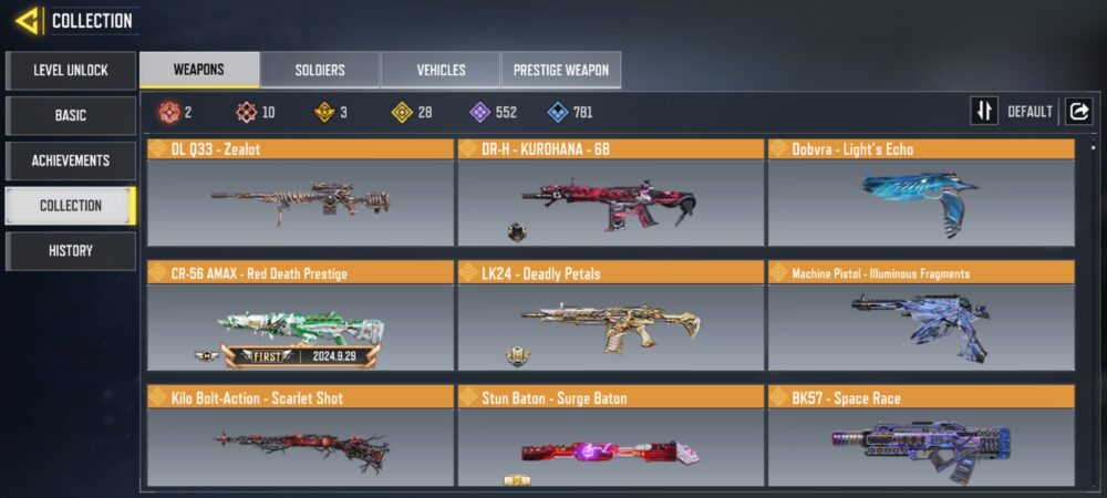 10 MYTHICS w 2 MAXED | 28 LEGENDARIES | 0 MYTHIC CHARACTER 0 MAXED | including 2 Legendary character and 2 LEGENDARY VEHICLES - Image 5