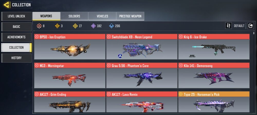 8 MYTHICS w 0 MAXED | 17 LEGENDARIES | 0 MYTHIC CHARACTER 0 MAXED | including 1 Legendary character and 0 LEGENDARY VEHICLES - Image 2