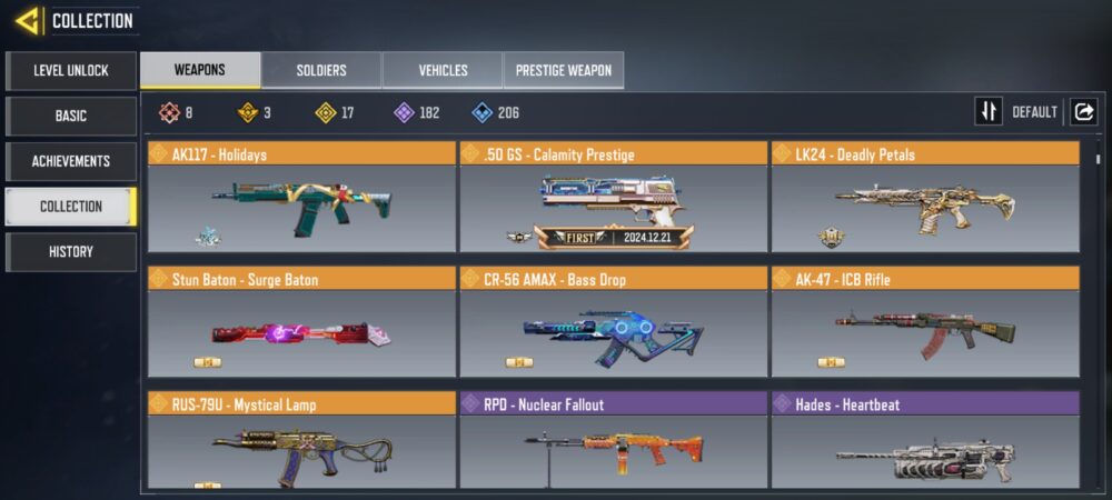 8 MYTHICS w 0 MAXED | 17 LEGENDARIES | 0 MYTHIC CHARACTER 0 MAXED | including 1 Legendary character and 0 LEGENDARY VEHICLES - Image 4