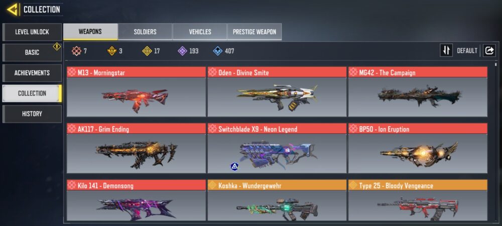 7 MYTHICS w 0 MAXED | 17 LEGENDARIES | 0 MYTHIC CHARACTER 0 MAXED | including 1 Legendary character and 0 LEGENDARY VEHICLES - Image 2