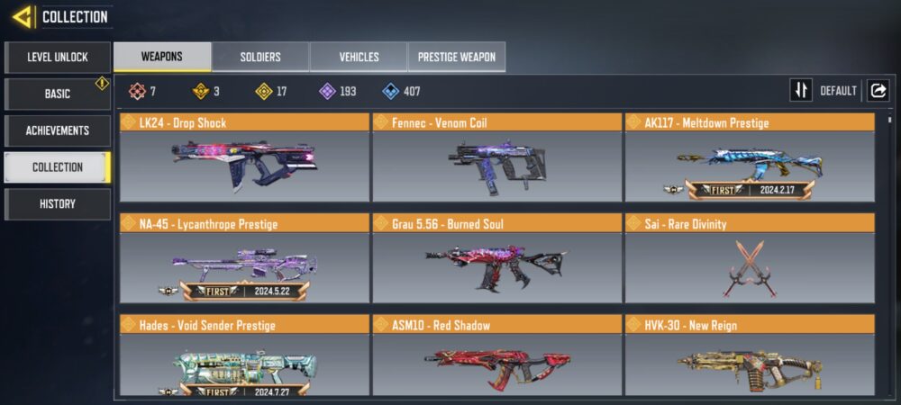 7 MYTHICS w 0 MAXED | 17 LEGENDARIES | 0 MYTHIC CHARACTER 0 MAXED | including 1 Legendary character and 0 LEGENDARY VEHICLES - Image 3