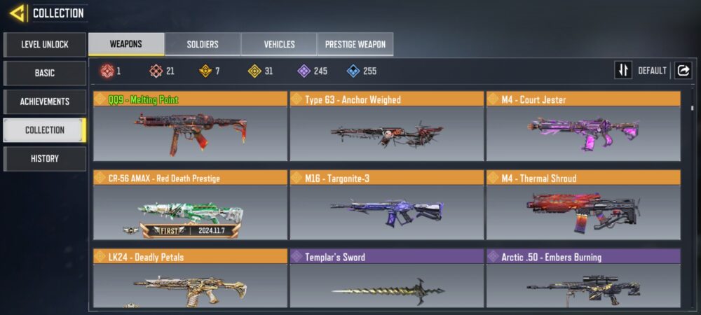 21 MYTHICS w 1 MAXED | 31 LEGENDARIES | 2 MYTHIC CHARACTER 1 MAXED | including 1 Legendary character and 4 LEGENDARY VEHICLES - Image 7