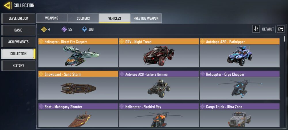 21 MYTHICS w 1 MAXED | 31 LEGENDARIES | 2 MYTHIC CHARACTER 1 MAXED | including 1 Legendary character and 4 LEGENDARY VEHICLES - Image 9