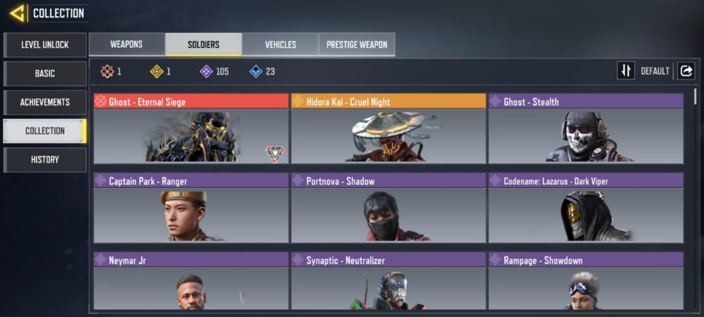 4 MYTHICS w 0 MAXED | 15 LEGENDARIES | 1 MYTHIC CHARACTER 0 MAXED | including 1 Legendary character and 0 LEGENDARY VEHICLES - Image 4