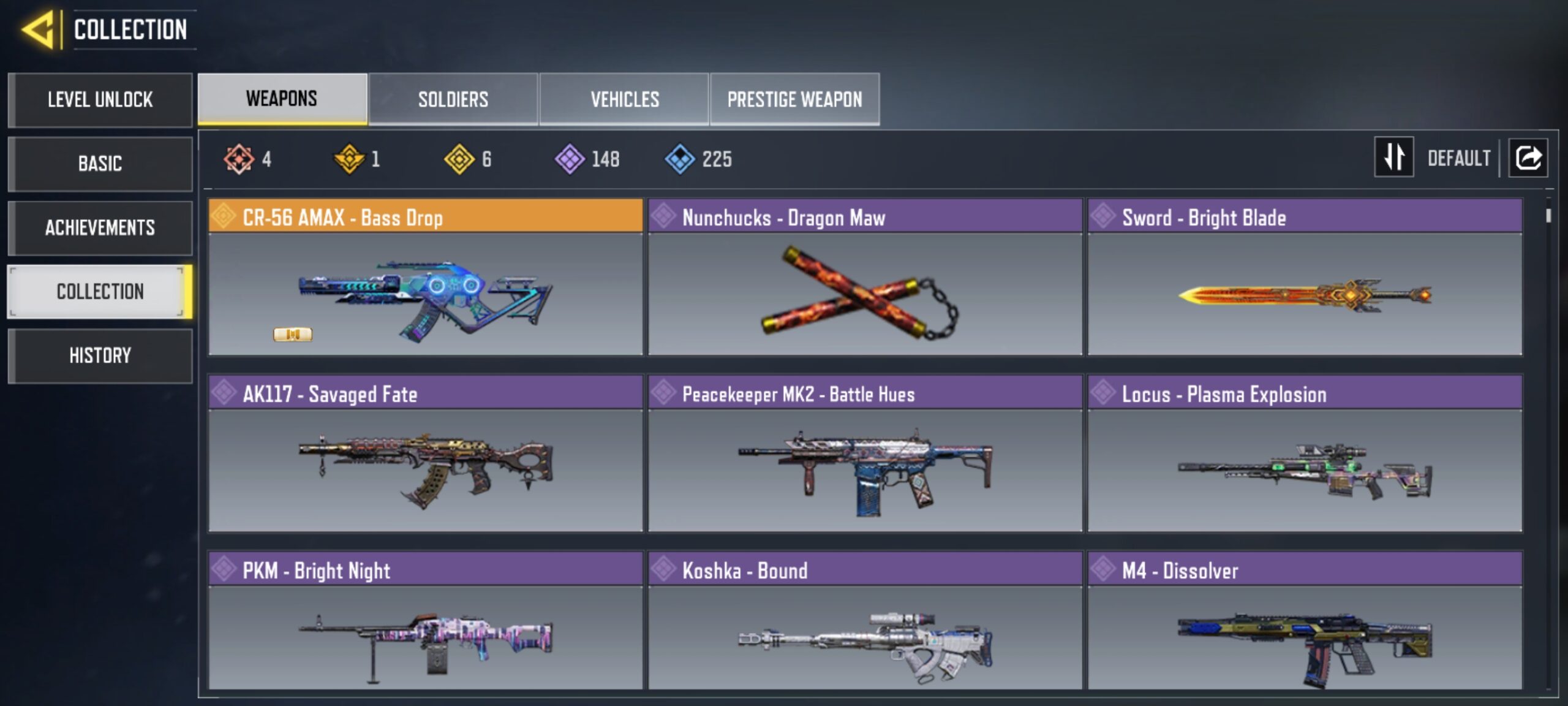 4 MYTHICS w 0 MAXED | 6 LEGENDARIES | 0 MYTHIC CHARACTER 0 MAXED | including 1 Legendary character and 4 LEGENDARY VEHICLES - Image 3