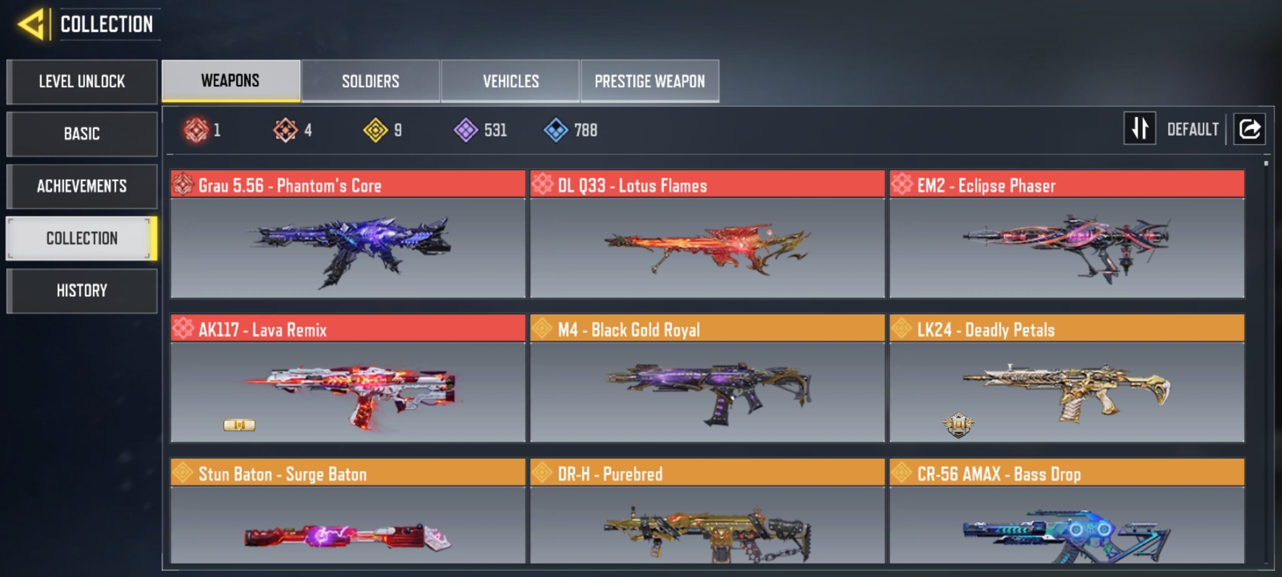 4 MYTHICS w 1 MAXED | 9 LEGENDARIES | 0 MYTHIC CHARACTER 0 MAXED | including 0 Legendary character and 1 LEGENDARY VEHICLES - Image 2