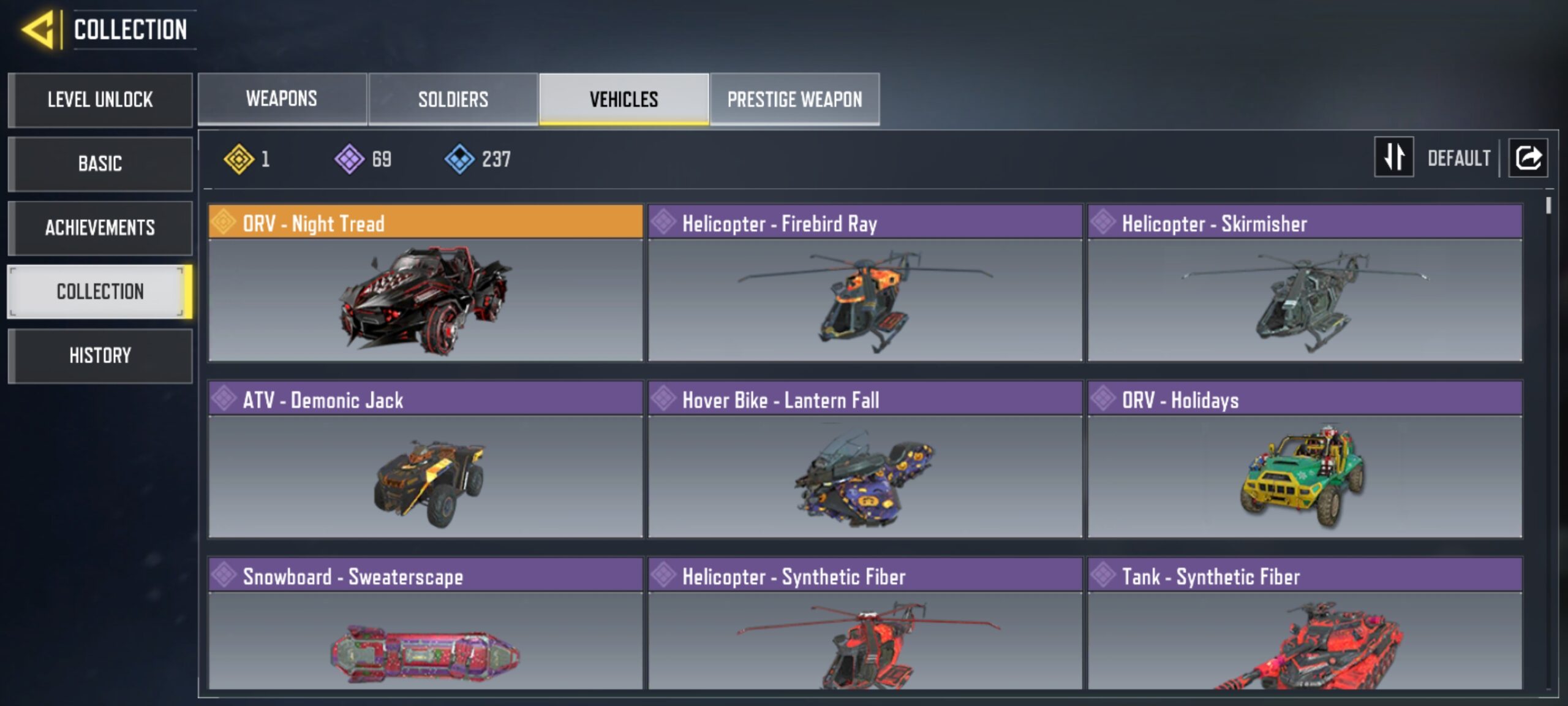 4 MYTHICS w 1 MAXED | 9 LEGENDARIES | 0 MYTHIC CHARACTER 0 MAXED | including 0 Legendary character and 1 LEGENDARY VEHICLES - Image 4