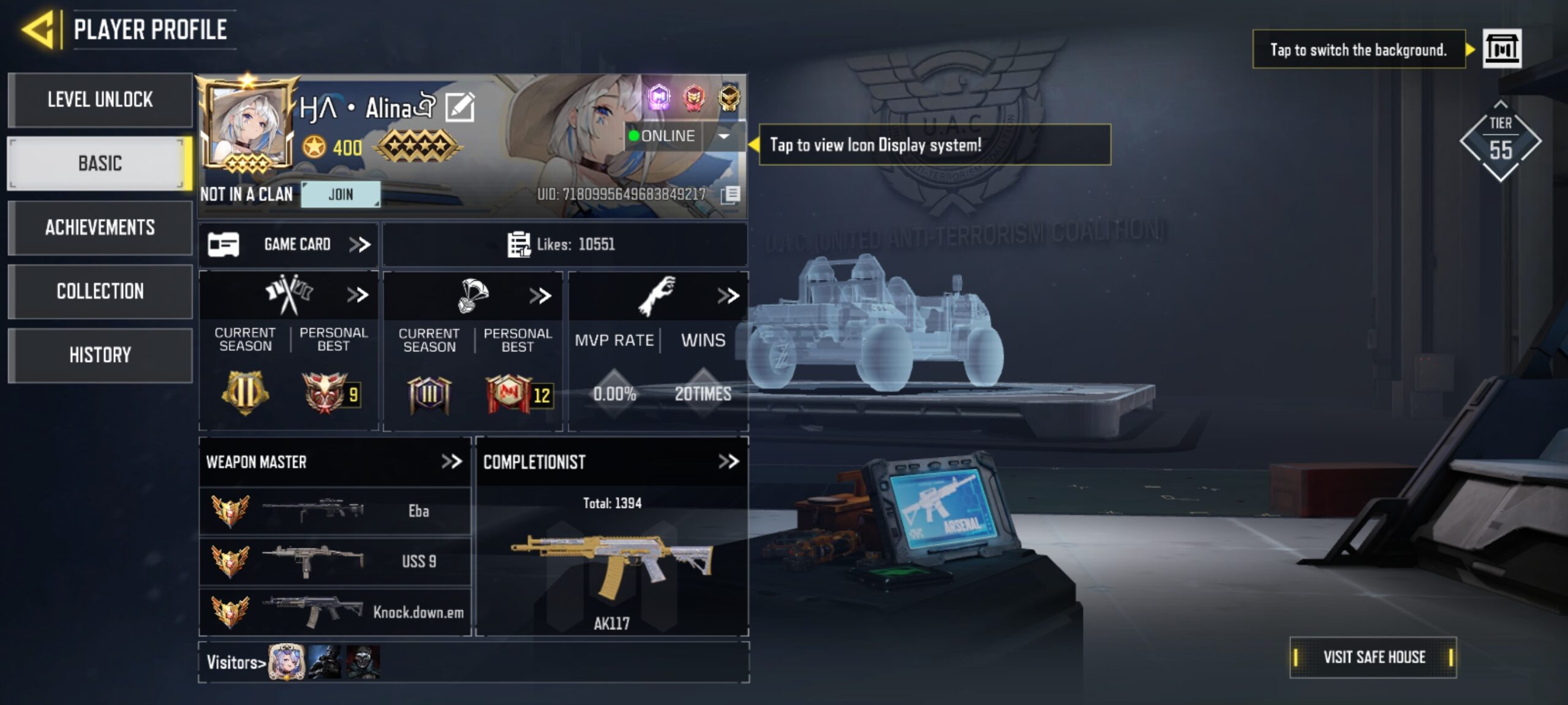 4 MYTHICS w 1 MAXED | 9 LEGENDARIES | 0 MYTHIC CHARACTER 0 MAXED | including 0 Legendary character and 1 LEGENDARY VEHICLES