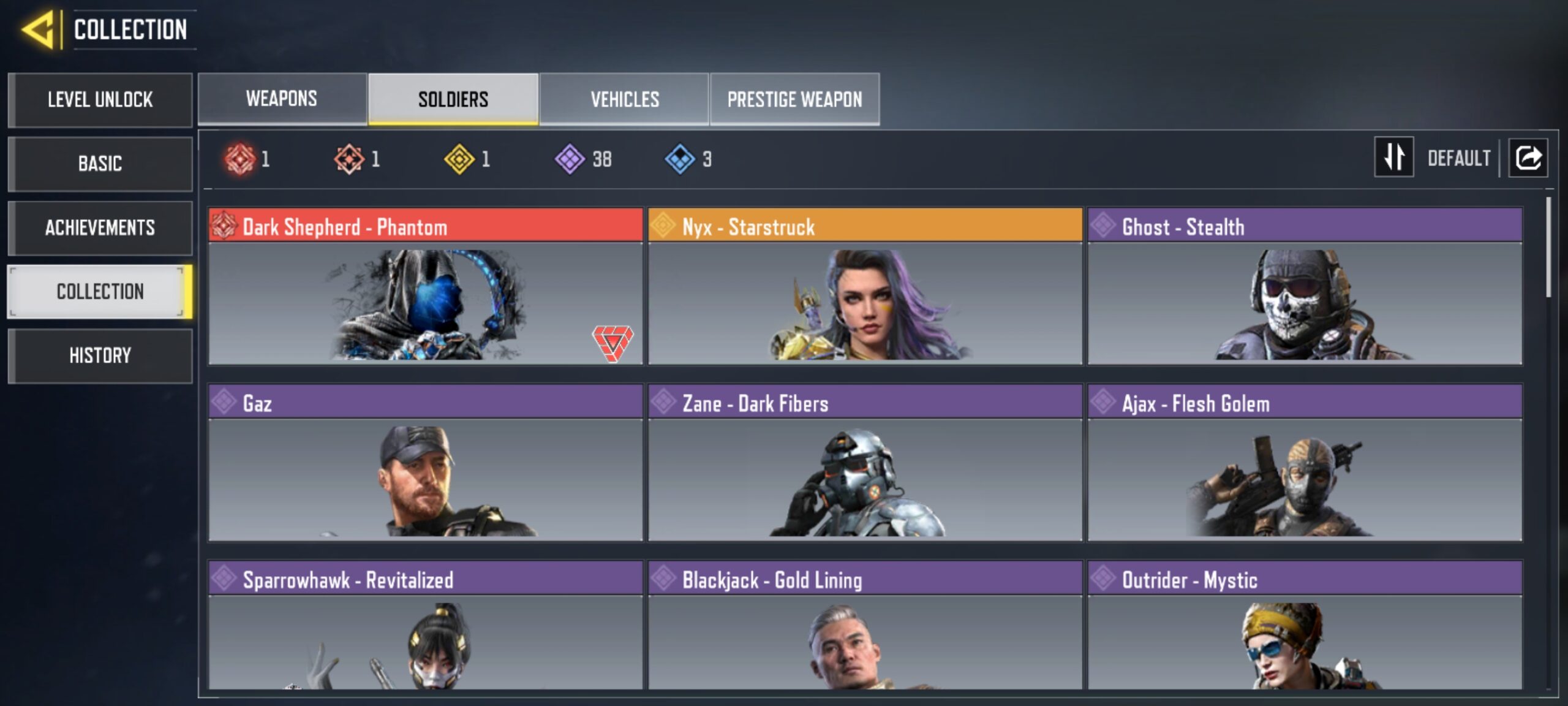 7 MYTHICS w 2 MAXED | 22 LEGENDARIES | 1 MYTHIC CHARACTER 1 MAXED | including 1 Legendary character and 0 LEGENDARY VEHICLES +45k cp - Image 6