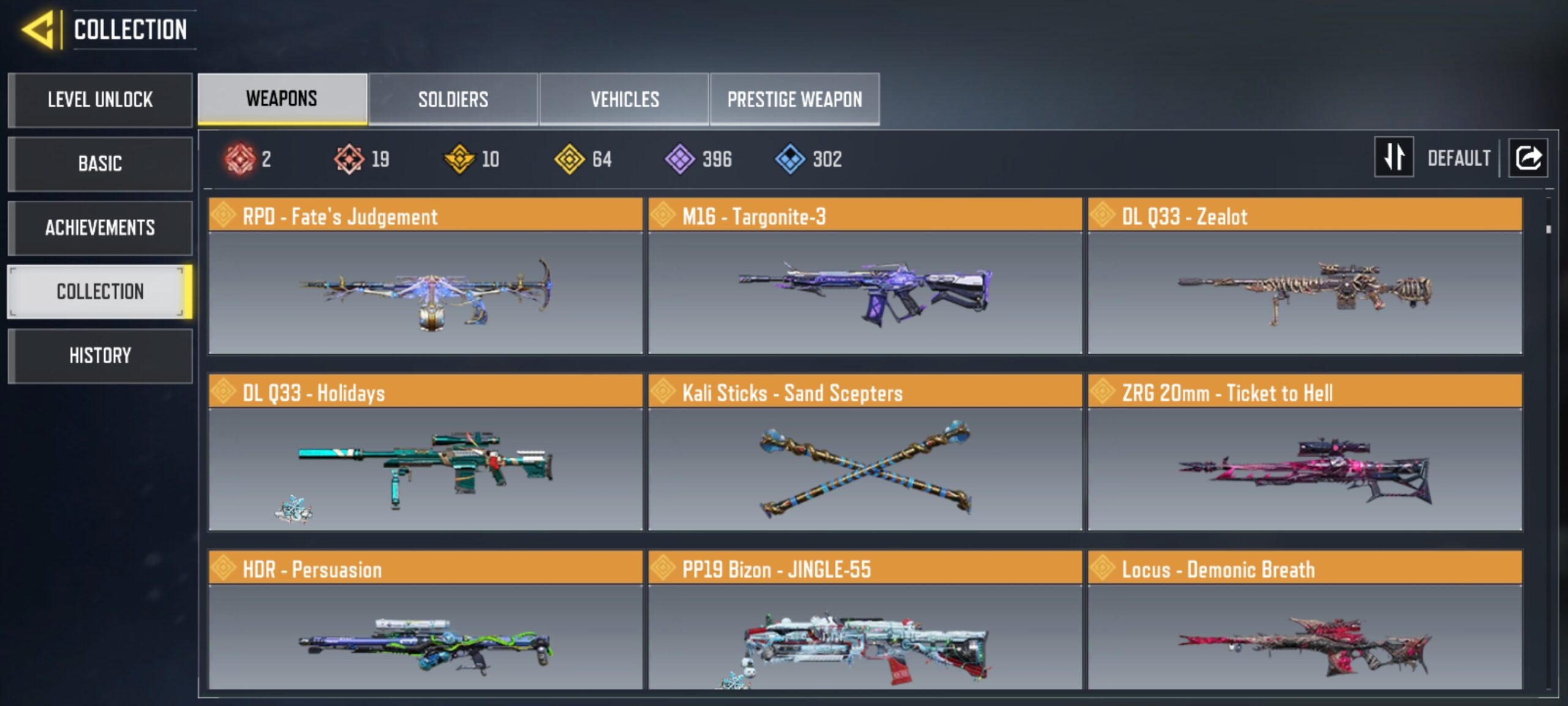 19 MYTHICS w 2 MAXED | 64 LEGENDARIES | 1 MYTHIC CHARACTER 0 MAXED | including 1 Legendary character and 3 LEGENDARY VEHICLES - Image 7