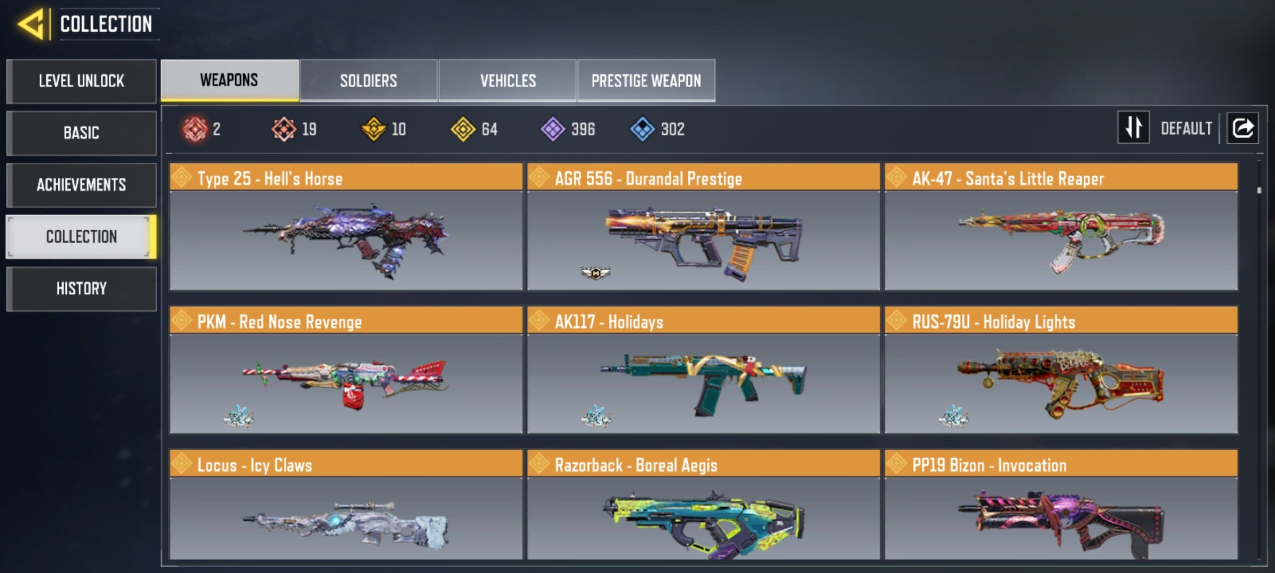 19 MYTHICS w 2 MAXED | 64 LEGENDARIES | 1 MYTHIC CHARACTER 0 MAXED | including 1 Legendary character and 3 LEGENDARY VEHICLES - Image 8