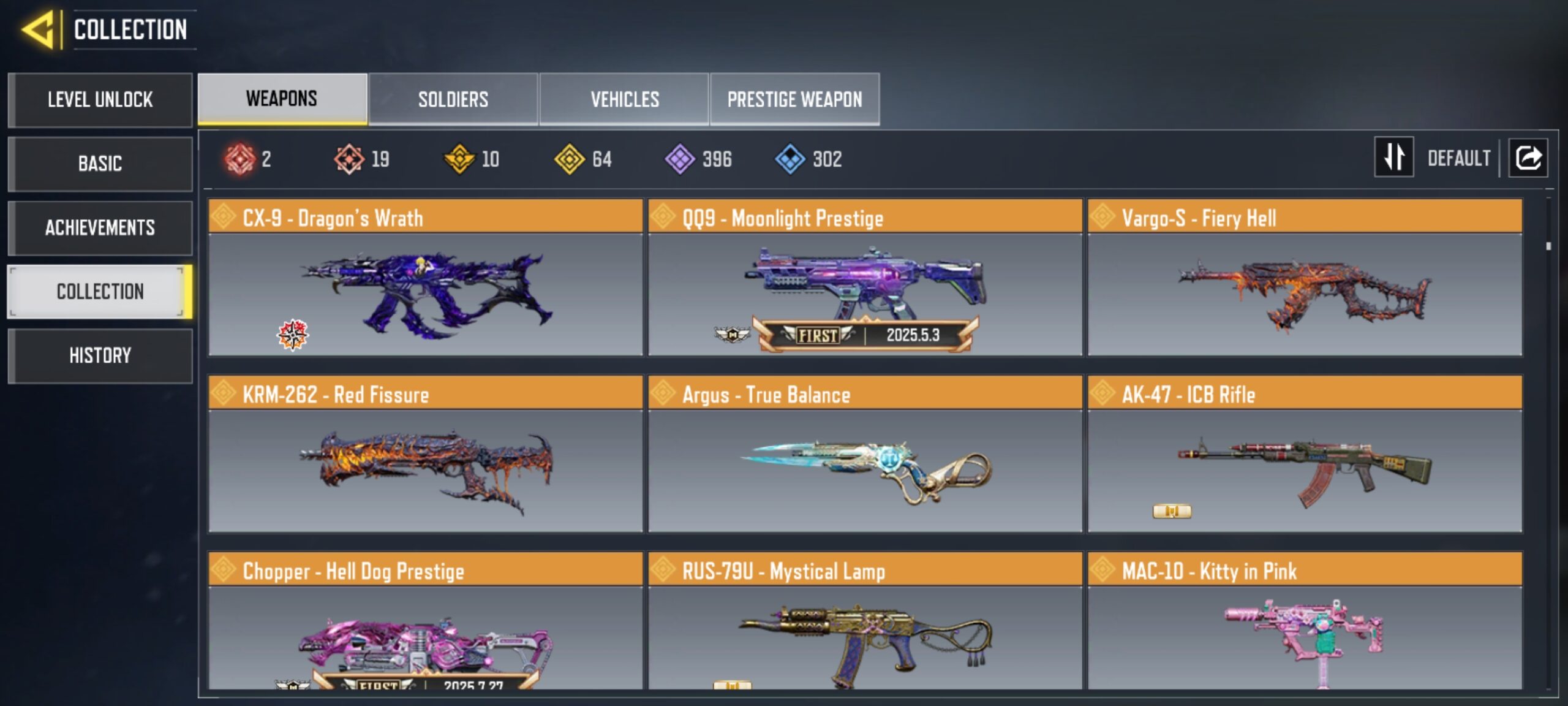 19 MYTHICS w 2 MAXED | 64 LEGENDARIES | 1 MYTHIC CHARACTER 0 MAXED | including 1 Legendary character and 3 LEGENDARY VEHICLES - Image 9