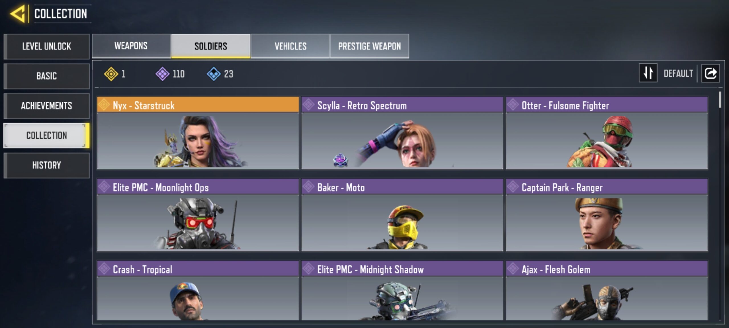 8 MYTHICS w 1 MAXED | 20 LEGENDARIES | 0 MYTHIC CHARACTER 0 MAXED | including 1 Legendary character and 0 LEGENDARY VEHICLES - Image 5