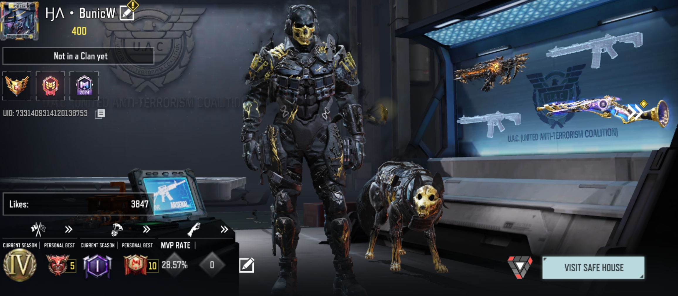 10 MYTHICS w 0 MAXED | 24 LEGENDARIES | 2 MYTHIC CHARACTER 0 MAXED | including 3 Legendary character and 4 LEGENDARY VEHICLES