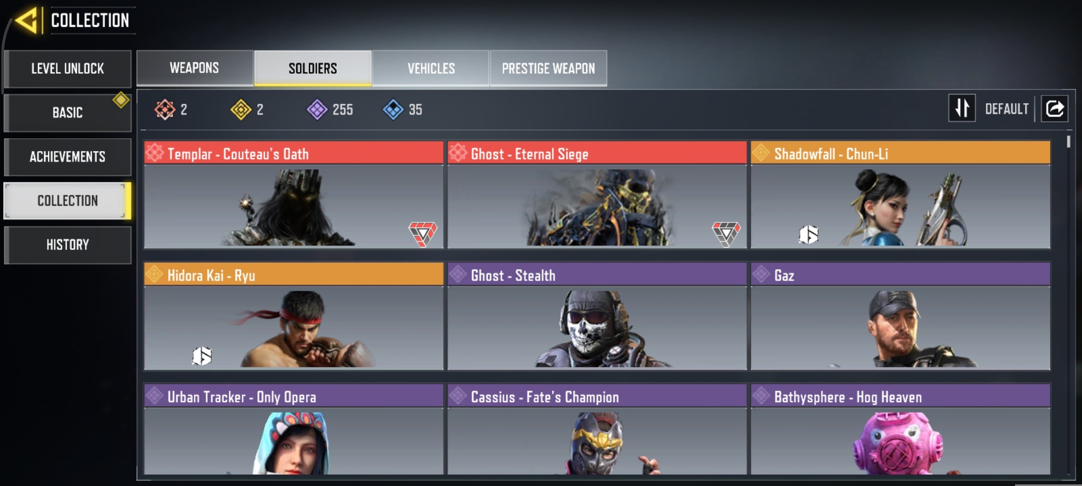 9 MYTHICS w 5 MAXED | 15 LEGENDARIES | 2 MYTHIC CHARACTER 0 MAXED | including 2 Legendary character and 1 LEGENDARY VEHICLES - Image 5